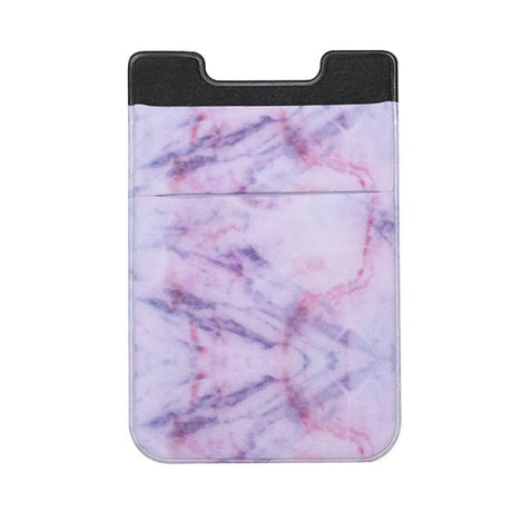 Marble Road Stretch Phone Card Holder Sticky Clip - White
