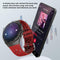 1.28 Inch Ips Screen Bluetooth 5.0 Ip67 Waterproof Smart Watch Support Sleep Monitor / Multi-Sports Mode / Heart Rate Monitor / Blood Pressure Monitoring - Red