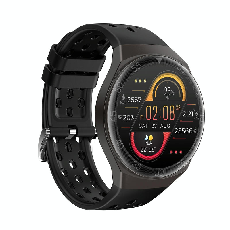 1.28 Inch Ips Screen Bluetooth 5.0 Ip67 Waterproof Smart Watch Support Sleep Monitor / Multi-Sports Mode / Heart Rate Monitor / Blood Pressure Monitoring - Red
