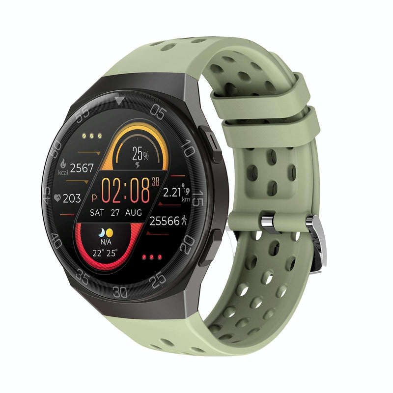1.28 Inch Ips Screen Bluetooth 5.0 Ip67 Waterproof Smart Watch Support Sleep Monitor / Multi-Sports Mode / Heart Rate Monitor / Blood Pressure Monitoring - Red