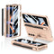 For Samsung Galaxy Z Fold4 5G Foldable Magnetic Flip Case With Holder & Pen Slot - Gkk - Night Green