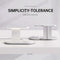 3 In 1 Wireless Charger With Night Light 15W - Silver