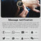 1.32 Inch Ips Hd Screen Smart Watch Support Bluetooth Calling / Blood Pressure Monitoring - Black