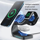 4 In 1 Wireless Charger For Phone Watch Airpods - White