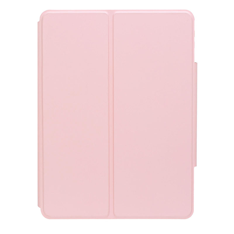 360 Rotation Bluetooth Keyboard Leather Case For Ipad 10.9 2022 - Pink