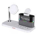 15W Wireless Charger Clock Lamp Multifunctional - White