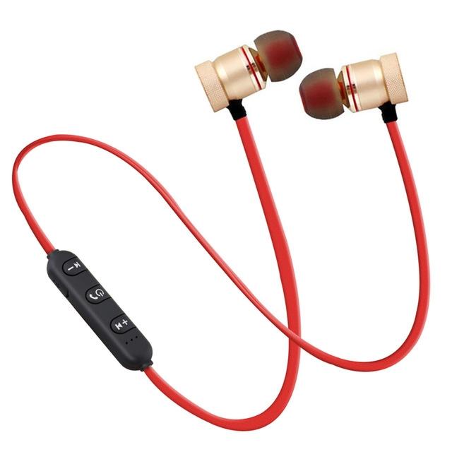 Wireless Bluetooth Sport Earbuds with Mic - Moreblue S07 - Gold