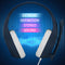 Adjustable Gaming Headset With Mic 3.5Mm Port - Blue