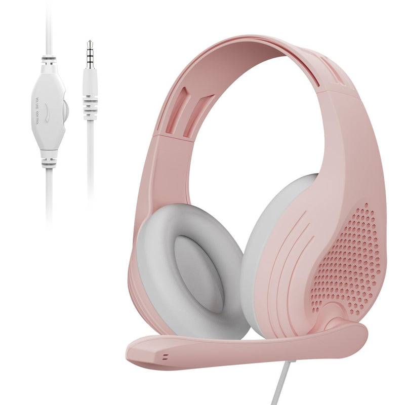 Adjustable Gaming Headset With Mic 3.5Mm Port - Blue