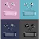 Mini Touch Control Tws Wireless Earphones with Mic & Charger Box - Blue