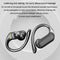 Wireless Noise-cancelling Bluetooth Earbuds with Led Display - Blue