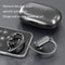 Wireless Noise-cancelling Bluetooth Earbuds with Led Display - Blue
