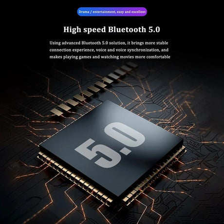 Waterproof Mini Touch-Control Bluetooth Earphones With Noise Cancelling