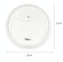 3-in-1 Smart Vacuum Cleaner Robot - Rechargeable Multifunctional Dry / Wet - White
