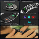 12 Size R11 Smart Ring Heart Rate Oxygen Sleep Sports - Gold
