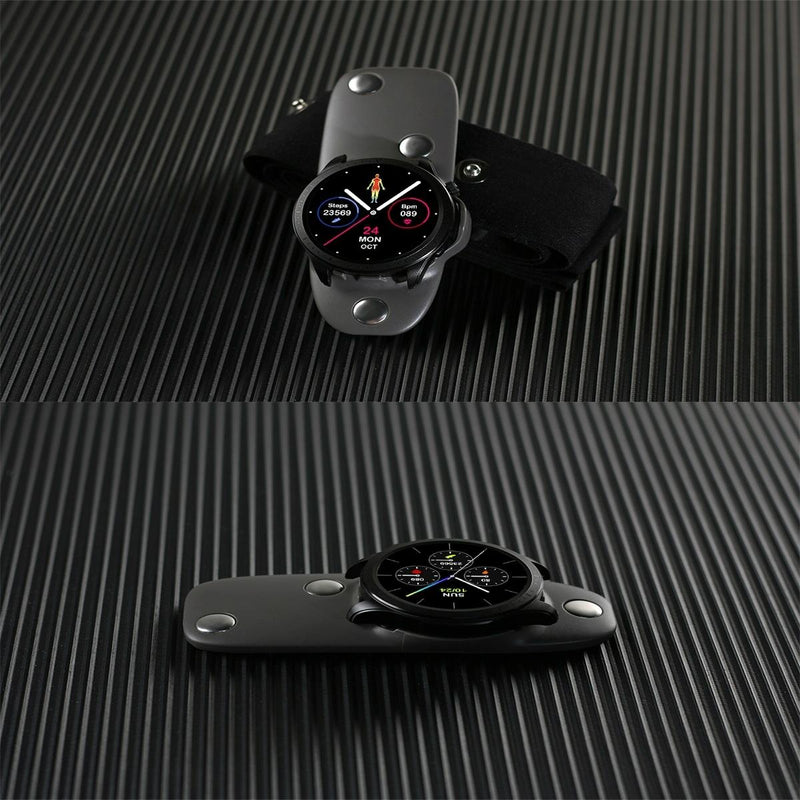 Smart Watch With Heart / Blood Monitoring - Brown