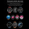 1.39 Inch Ip67 Waterproof Leather Band Smart Watch Supports Bluetooth Call / Blood Oxygen / Body Temperature Monitoring - Brown
