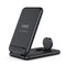 15W 3 In 1 Foldable Wireless Charger For Iphones Iwatchs Airpods - White