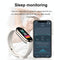 Waterproof Smart Watch With Heart Bp Oxygen And Sugar Monitoring - Ip68 - Blue