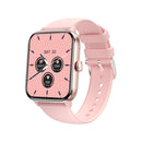 1.91 Inch Bt5.2 Smart Sport Watch Support Sleep / Heart Rate / Blood Oxygen / Temperature / Blood Pressure Health Monitor - Black