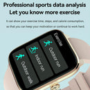 1.96 Inch Ip67 Waterproof Silicone Band Smart Watch Supports Dual-Mode Bluetooth Call / Heart Rate Monitoring - Pink