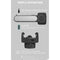 Mini Folding Gimbal Stabilizer with Tripod - White