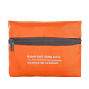 Foldable Nylon Travel Bag For Women And Men - Large Capacity - Orange