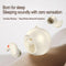 Coconut Ball Bluetooth Earphones with Charging Case - White