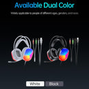 2M Luminous Wired Headphones Awei Gm-11 - White