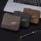 Retro Rfid Blocking Zip Wallet with Short Coin Pocket - Coffee