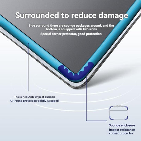 14 Inch Waterproof Laptop Handbag In Bg-01 Design - Black - 14 Inch