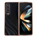 For Samsung Galaxy Z Fold4 5G Nano Electroplating Case - Green Grass