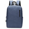 Anti Theft Usb Backpack For Business & School - Blue