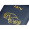 Russian Driver License Holder Genuine Leather Case - Black