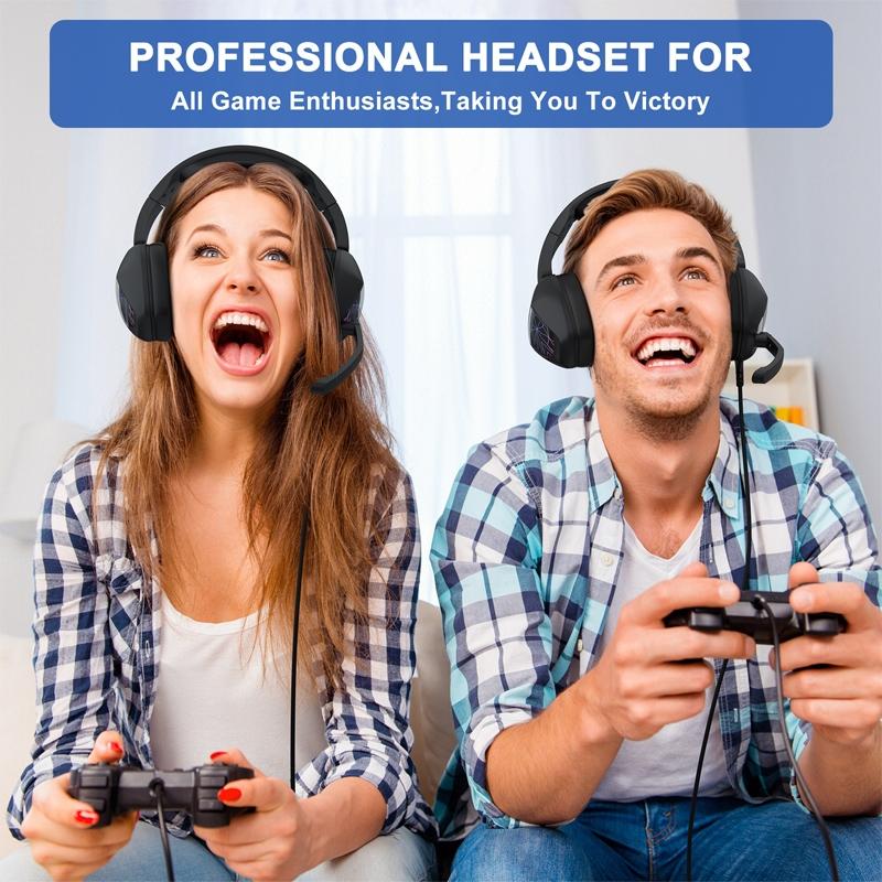 2.1M Gaming Headset With Mic Kotion Each G6000 - Black White