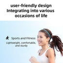 Wireless Single Ear Clip-on Bluetooth Earphone - M-s8 - Gray