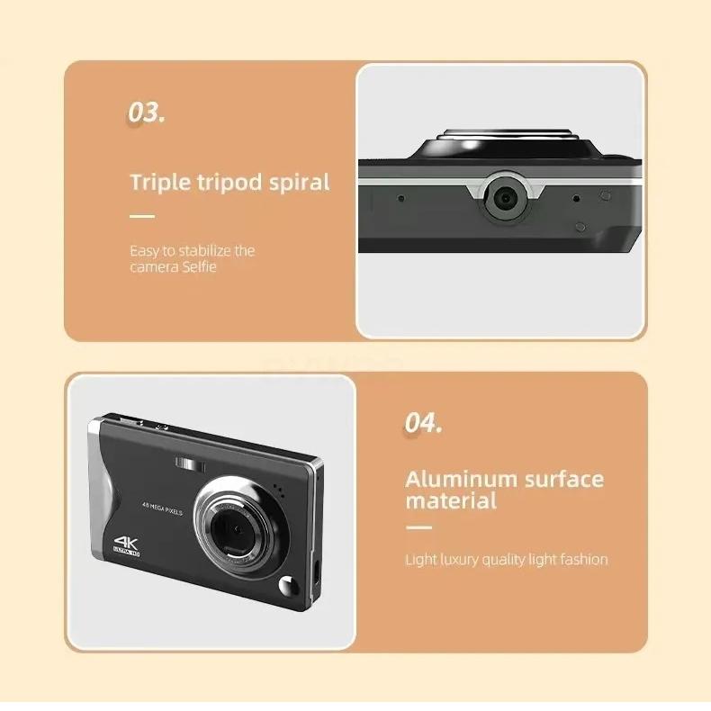 3.0-Inch Autofocus 4K Hd Digital Camera With Hd Screen