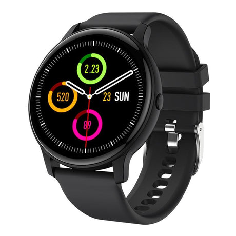 Smart Watch With Heart Rate And Blood Pressure Monitoring - Blue