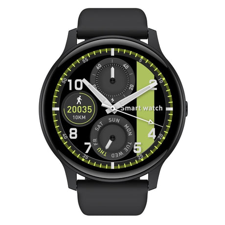 Smart Watch With Heart Rate And Blood Pressure Monitoring - Blue