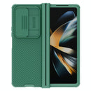 For Samsung Galaxy Z Fold4 5G Mirror Pro Camshield Case Set - Black