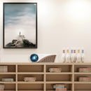 Portable Home Theater Projector - 5500 Lumens Hd Led 1280X720 - White