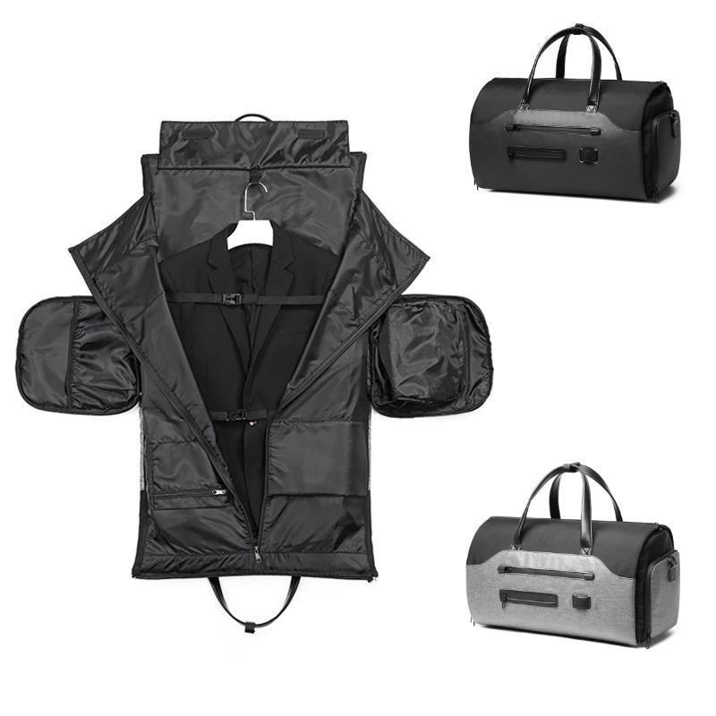 20 Inch Waterproof Foldable Travel Handbag - Dark Gray