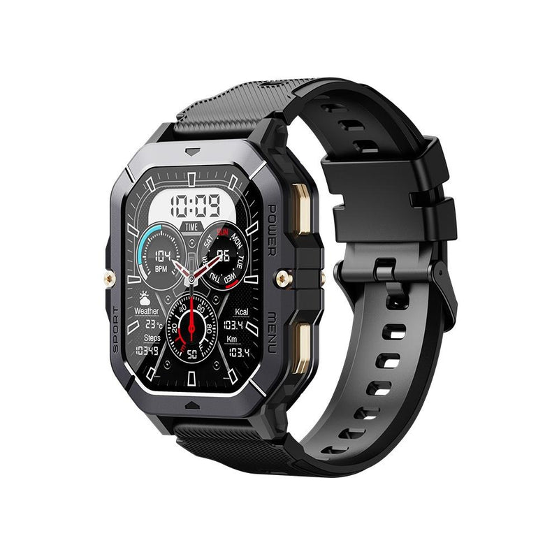 2.02 Inch Sport Smart Watch Support Bluetooth Call / Sleep / Blood Oxygen / Heart Rate / Blood Pressure Health Monitor - Green