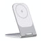 15W Magnetic Wireless Charger For Iphone 12+ - Silver