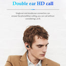 Wireless Sports Bluetooth Earphones - Binaural Stereo Black