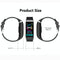 Smartwatch With Call Reminder And Health Monitoring - Waterproof - Black