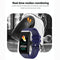 Smartwatch With Call Reminder And Health Monitoring - Waterproof - Black