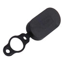 4-pack Silicone Charging Port Covers for Xiaomi Mijia M365 Electric Scooter - Black