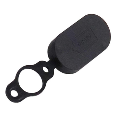 4-pack Silicone Charging Port Covers for Xiaomi Mijia M365 Electric Scooter - Black