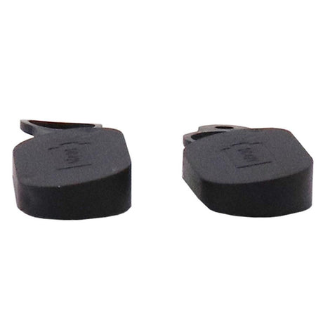 4-pack Silicone Charging Port Covers for Xiaomi Mijia M365 Electric Scooter - Black